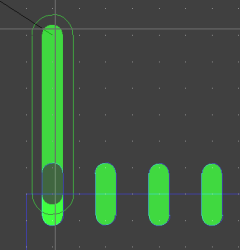 BAE Version 8.0: Layouteditor: Leiterbahnbreite ber Taste s auf Paddimension setzbar